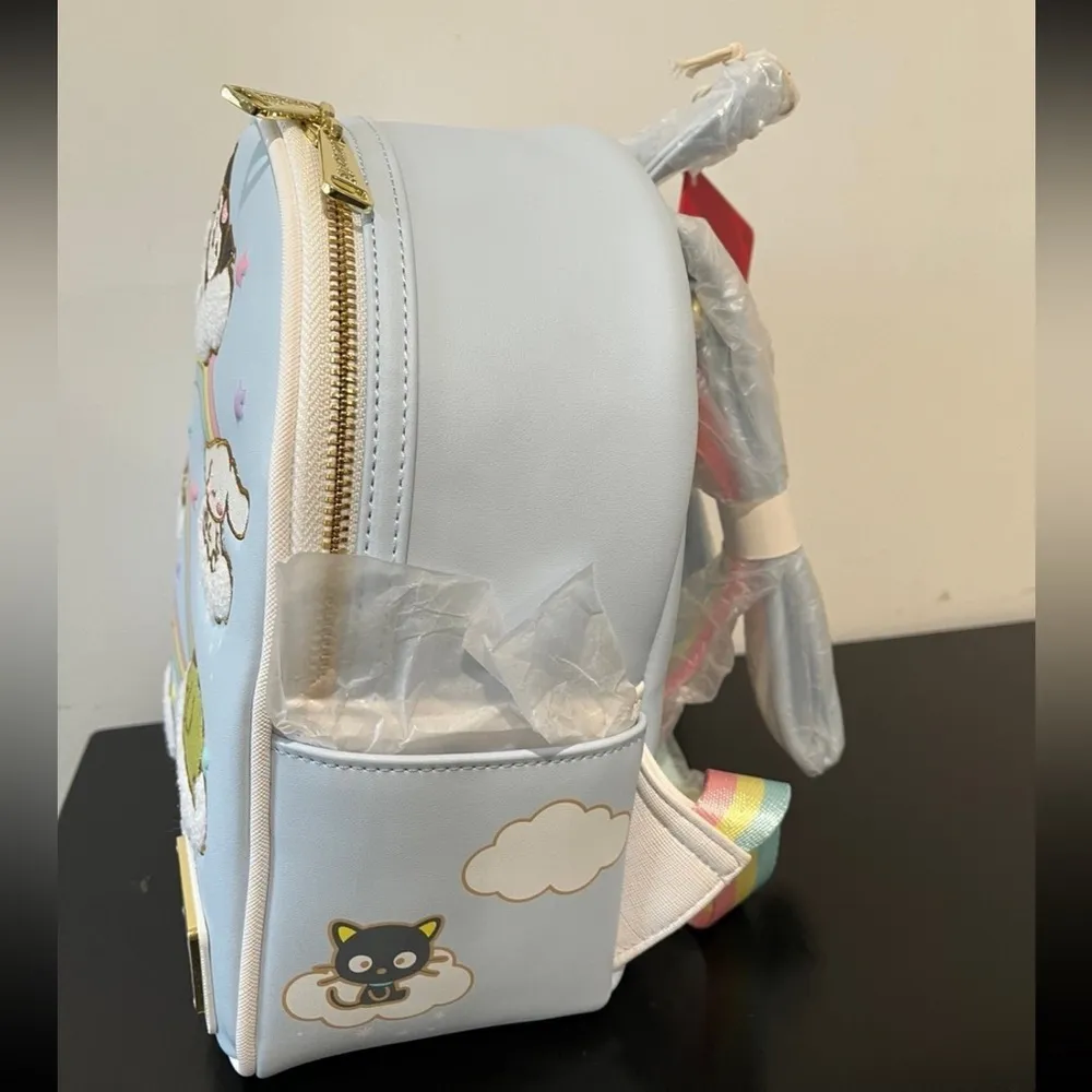 Loungefly Sanrio Hello Kitty and Friends Rainbow Clouds Mini Backpack - Image 7