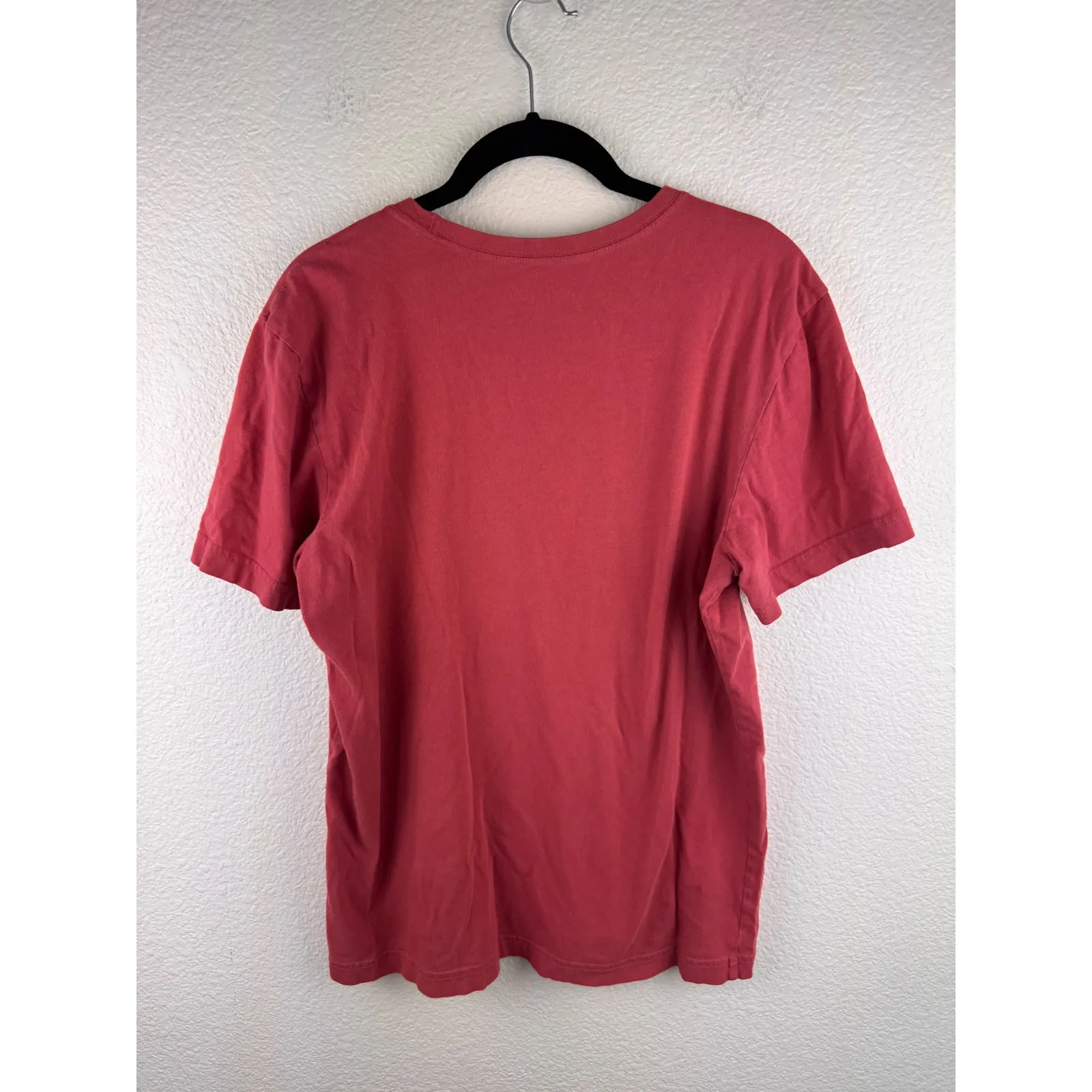 Life is Good‎ Game On Football Dog Graphic T Shirt Womens Size Small Red Cotton - Image 4