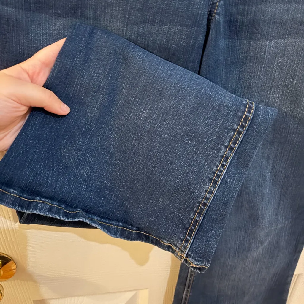 m jeans by maurices™ Classic Flare Mid Rise Jean 10 Short - Image 5