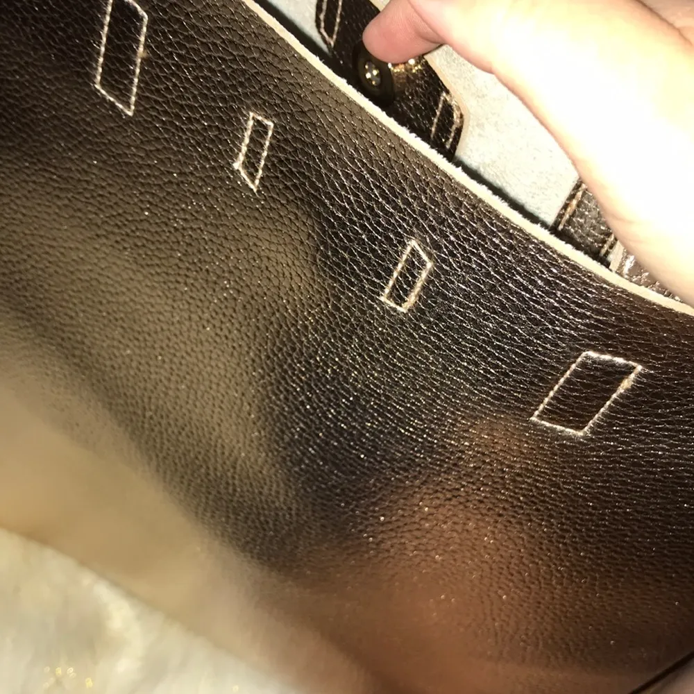 Rose gold laptop tote by Cotton On new - Image 7