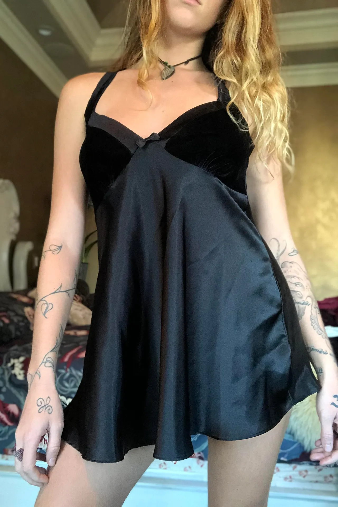 Sexy Lace Lingerie Mini Dress - Image 2