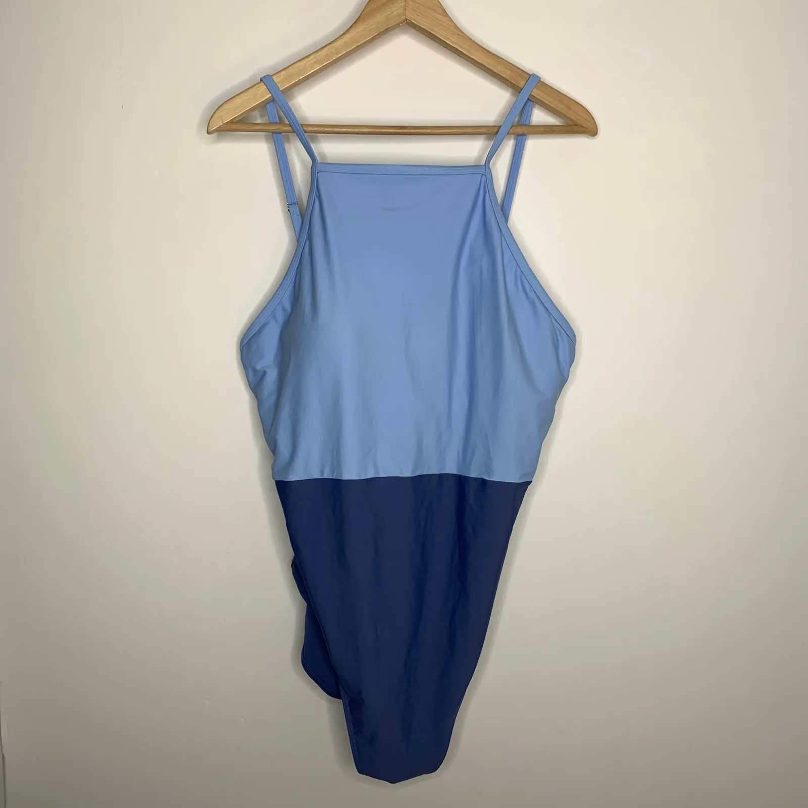 Summersalt The Wave Sky Blue Mountain One Piece Swim Womens 16 - Image 13