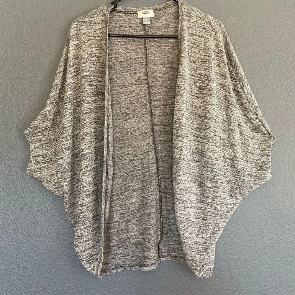 Old Navy dolman Women’s cardigan Batman Sleeve gray size small P @ - Image 6