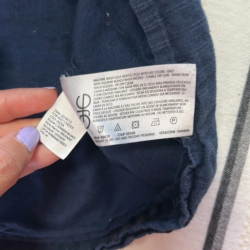 Ella moss • brianne yolk eyelet peasant top - Image 10