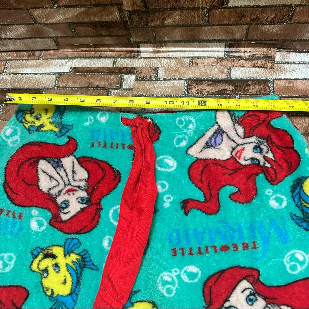 Disney Ariel and Flounder Women’s  Pajama Pants - Red and Blue - Image 5