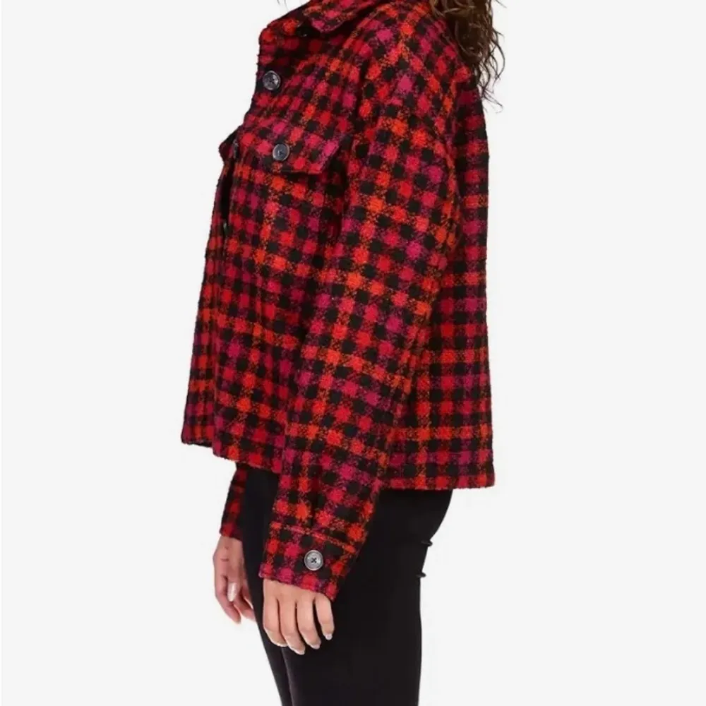 Versona 💋💋💋BOGOHO 💋💋💋Plaid Shacket - Image 3