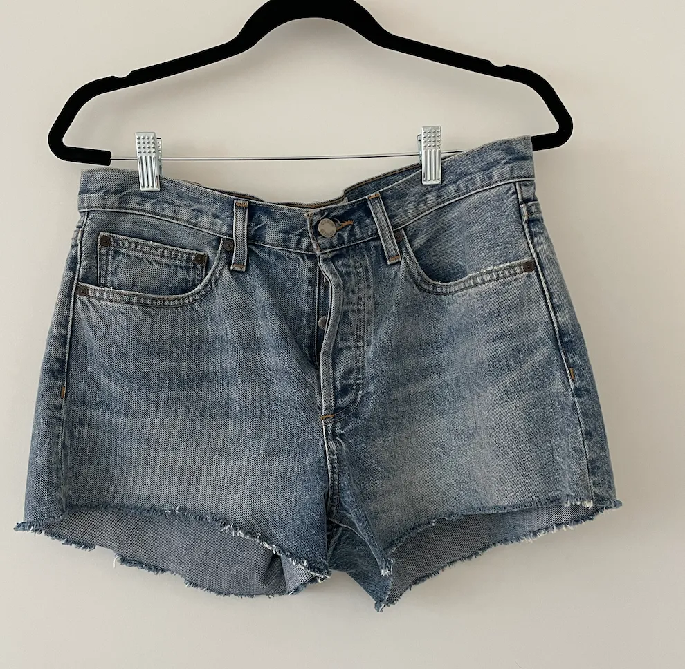 Aritzia  Denim Forum Shorts - Image 2