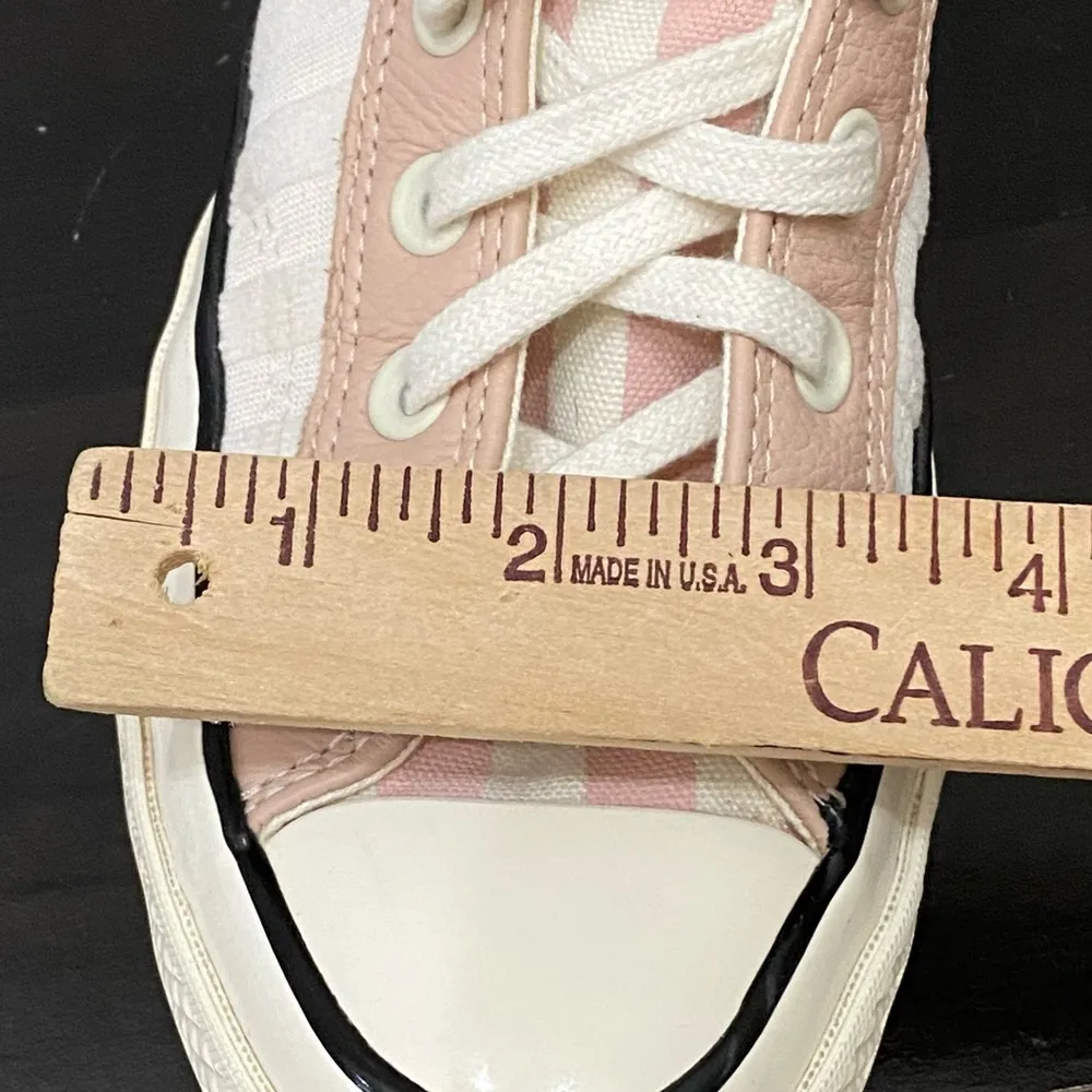 572701C Chuck 70 Hi Crafted Folk Jacquard Sneakers Egret/Pink Clay 8 - Image 12