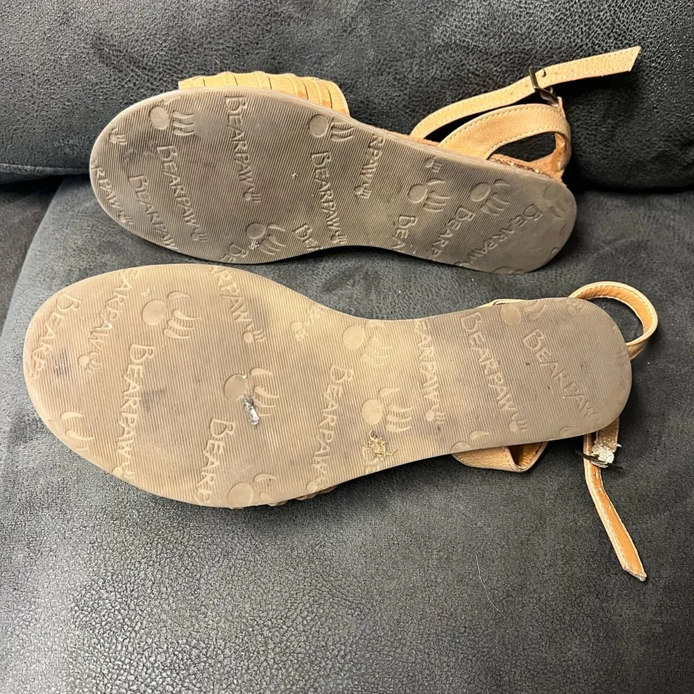 BEARPAW Women's Amelia tan Sandal Comfortable & Lightweight - Image 4
