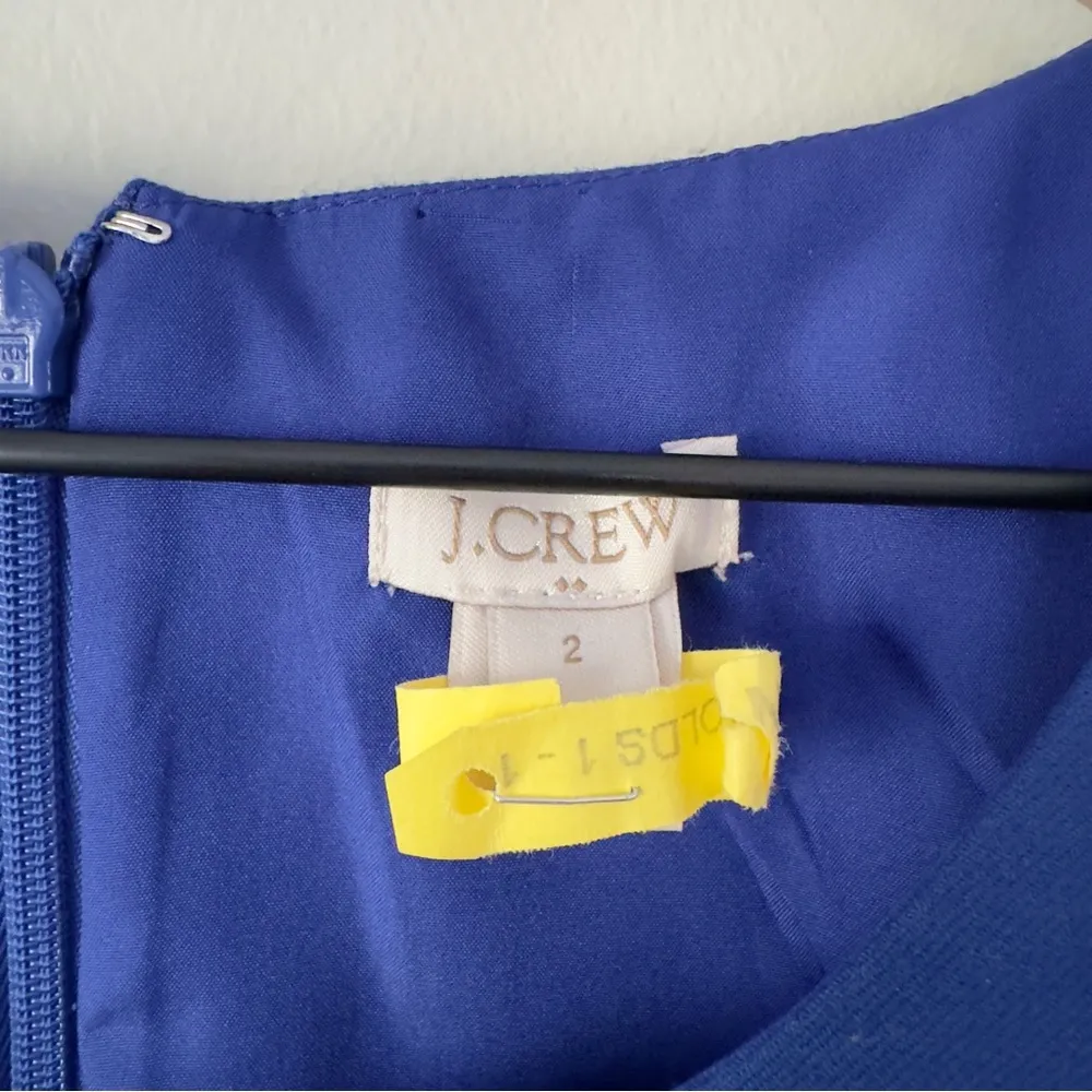 J. Crew Wool Blend Sleeveless Dress Business Casual Lined Zip Up Zipper Back EUC - Image 6