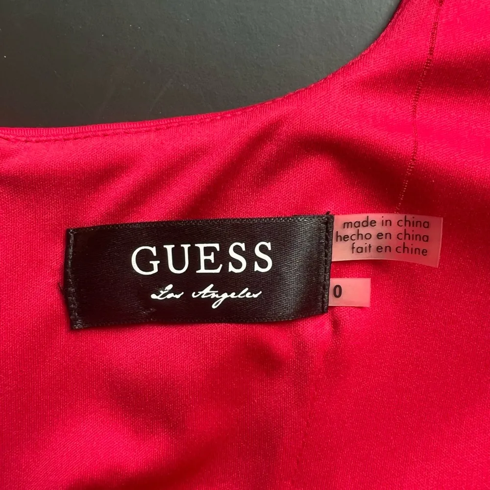 Red bodycon halter dress - Image 3