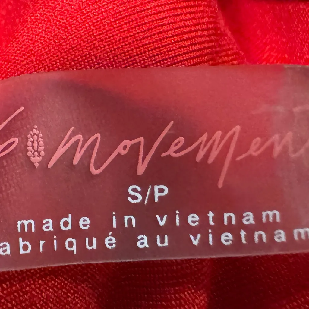 FP Movement Little Bit Of Love Skortsie color winterberry size small EUC Red - Image 5