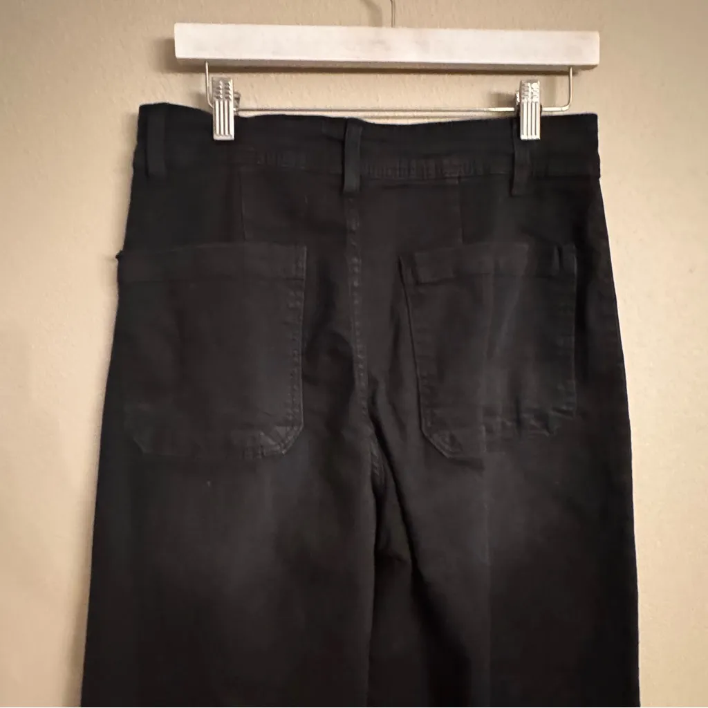 OAT HR Wide Leg Pants Black Size 29 - Image 3