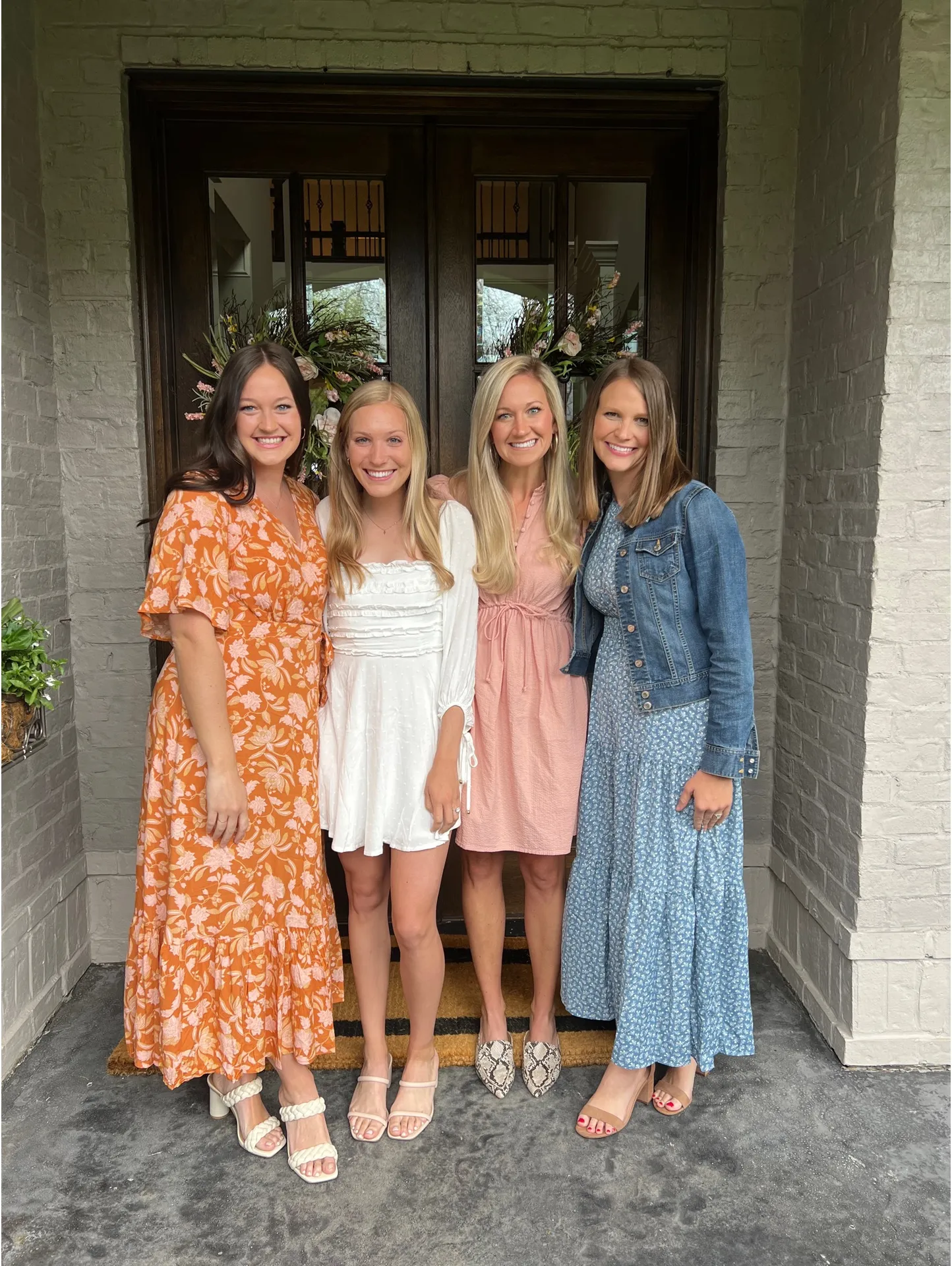 Petal & Pup Midi Dress Floral - Image 4