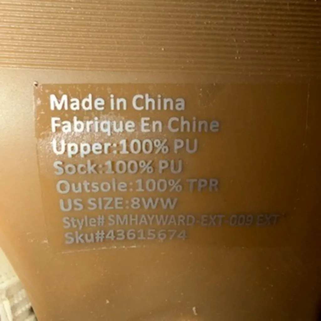 Torrid New Western Knee High Boots Women’s Size 8WW Wide Width White - Image 9