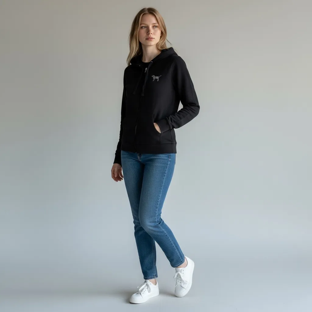 RARE VICTORIA SECRET LOVE PINK ZEBRA SEQUINS BLING HOODIE SWEATSHIRT Size Large - Image 10