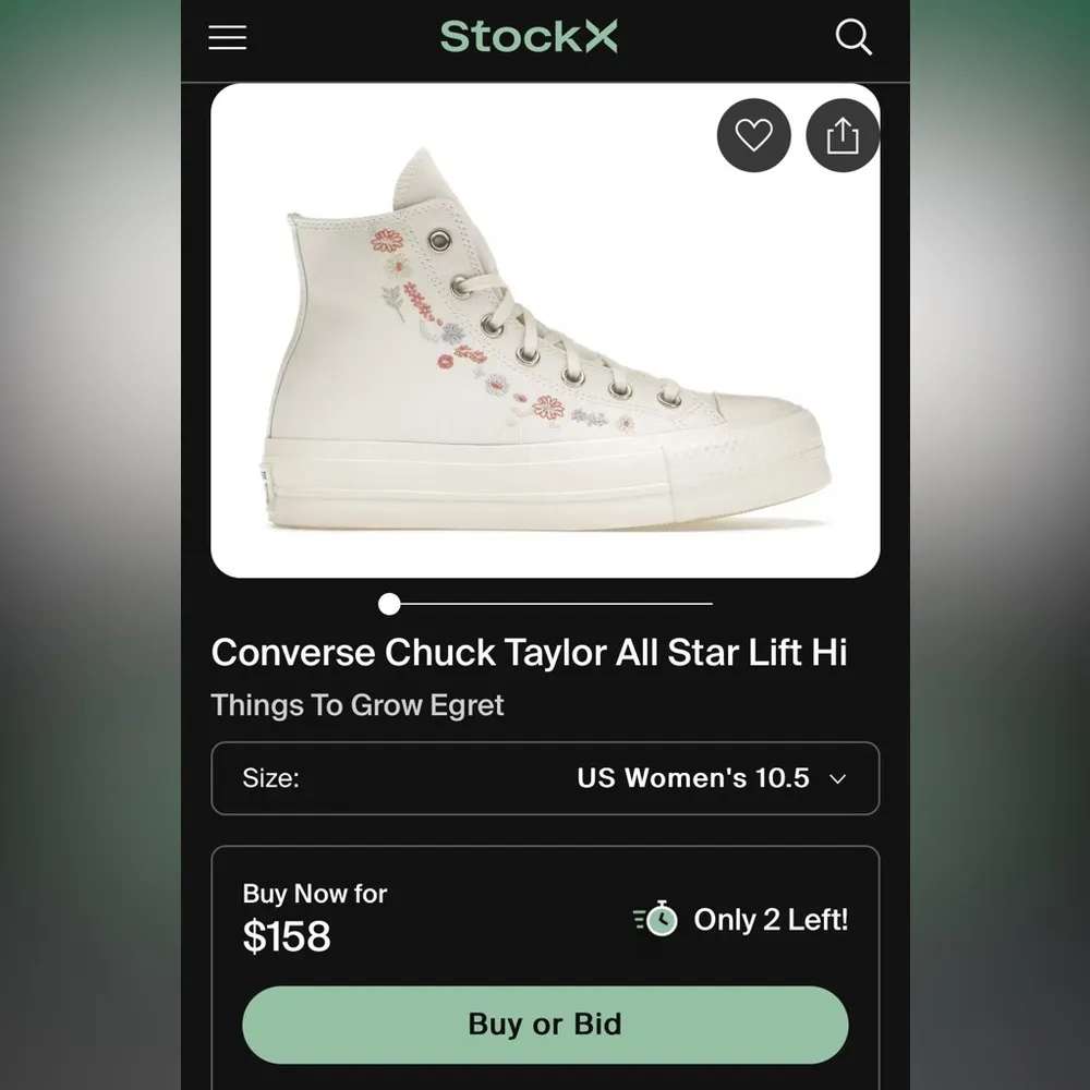 Converse Chuck Taylor All Star Floral Embroidery - Image 10