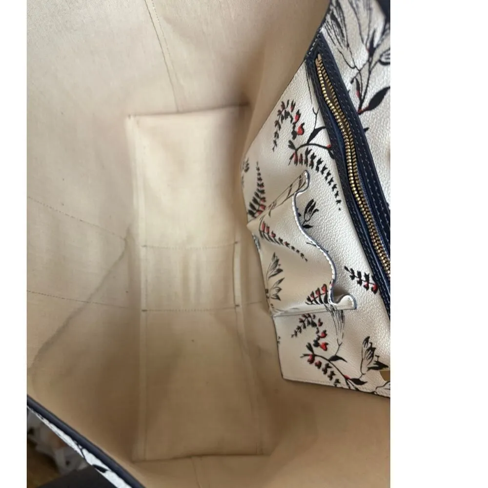 Tory Burch Floral Print Kerrington Tote - Image 9