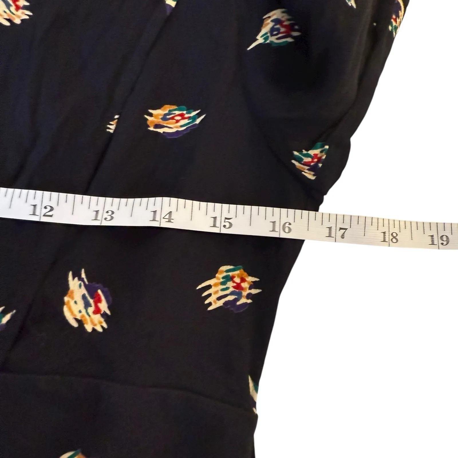 Rotate Birger Christensen Wanda Printed Black Mini Dress Size 6 Party Cocktail - Image 12