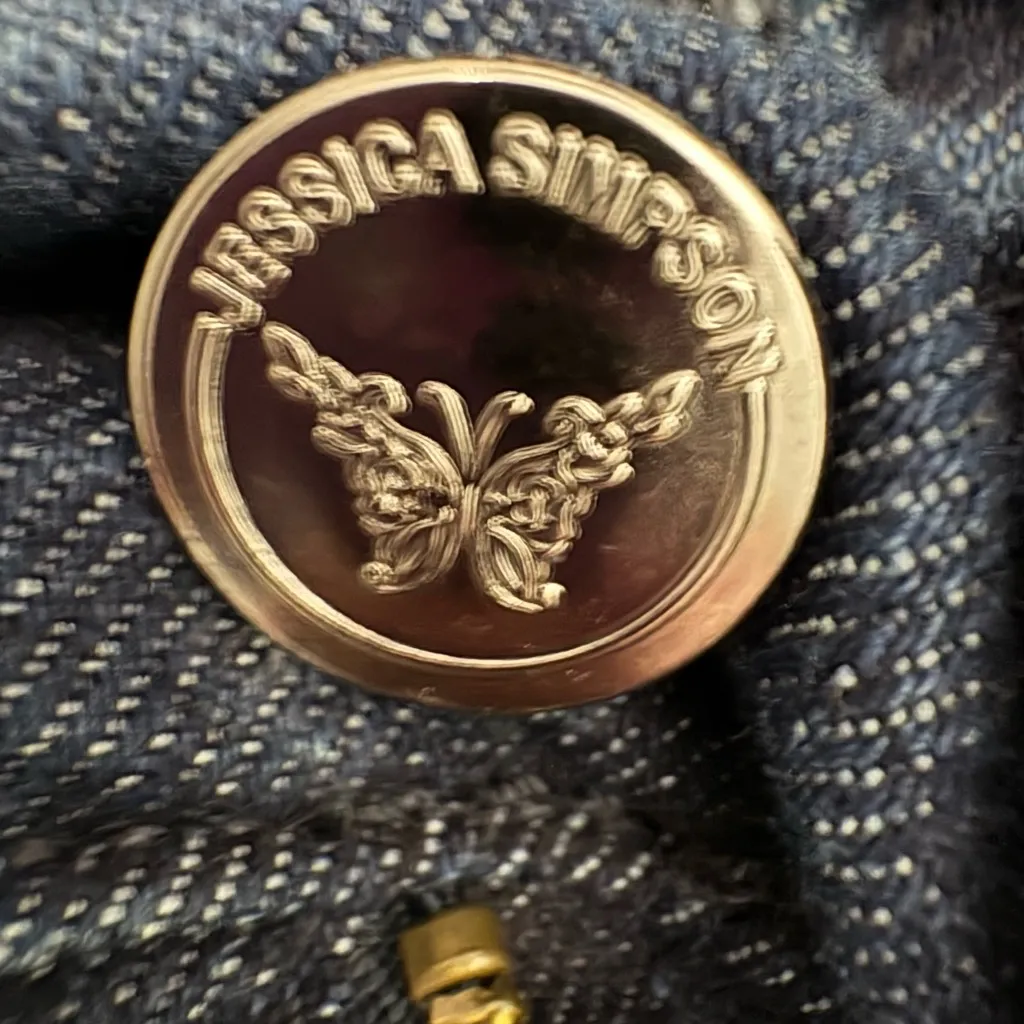 Jessica Simpson Daisy Flare Blue Jeans 10 - Image 5