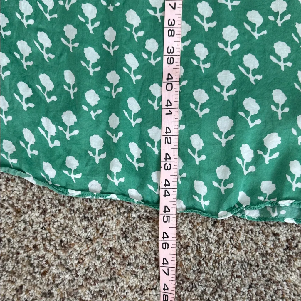 Floral mint Green Midi Dress - Image 7