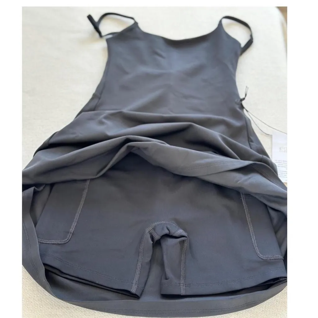 Girlfriend Collective Float Juliet Strappy Dress in Black, Size XXS - Image 7