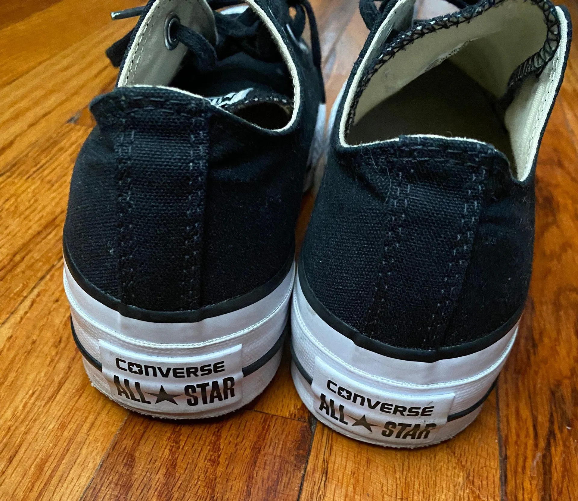 Converse Low Top Platform Sneakers - Image 3