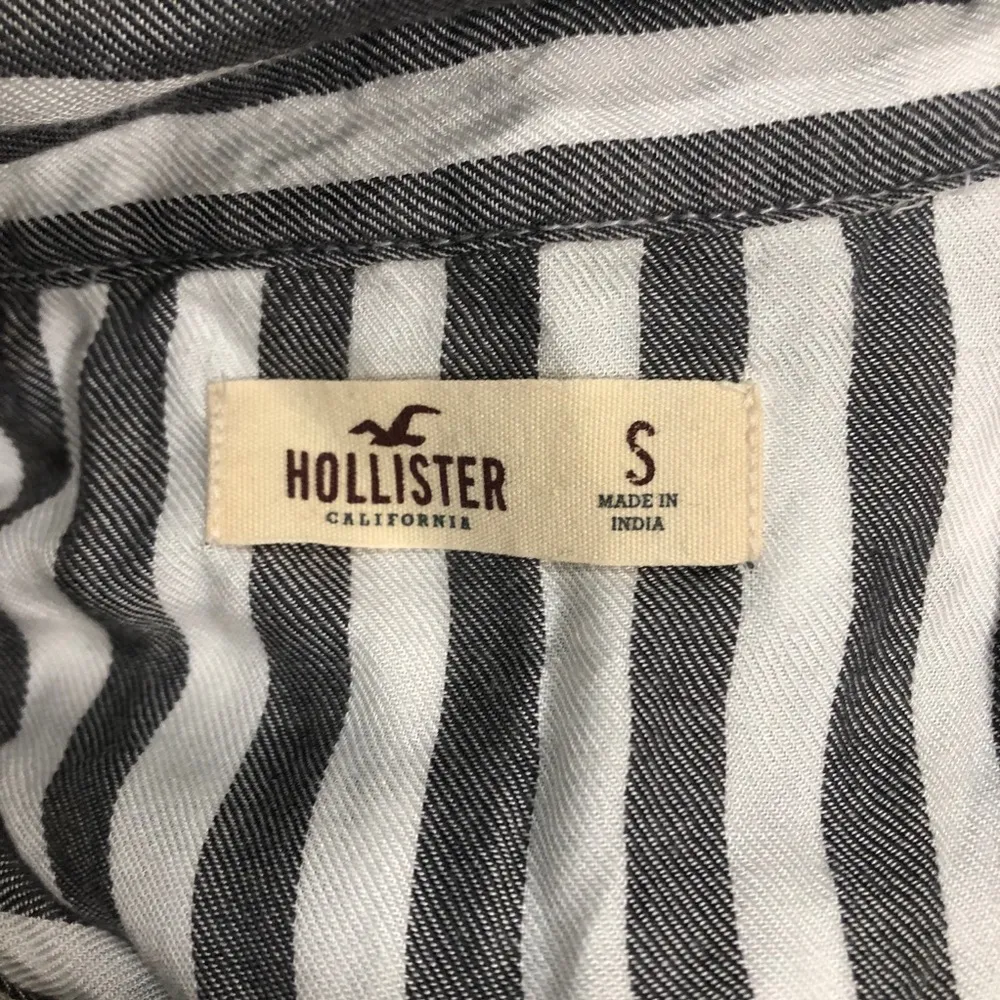 Hollister Oversized Striped Button Up - Image 4