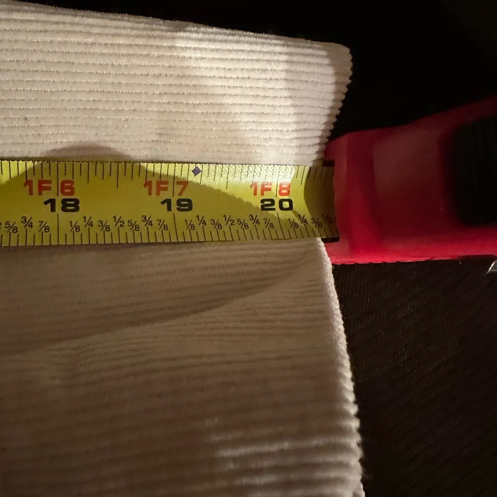 Ralph Lauren Cream Corduroy  Double Breasted Pea Coat Jacket Sz M  100% Cotton. - Image 12