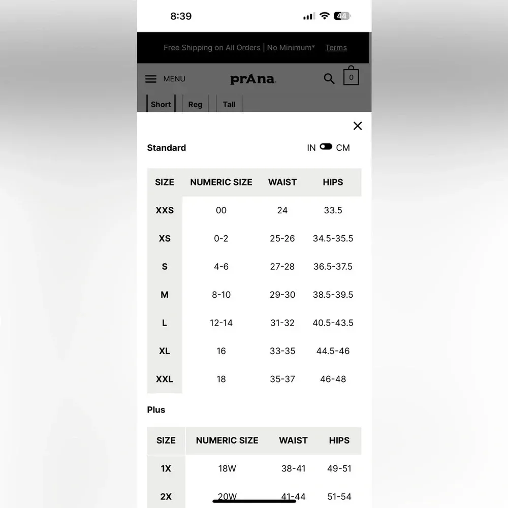 Prana Halle Straight hiking style  Pants Sz 8 in black - Image 11