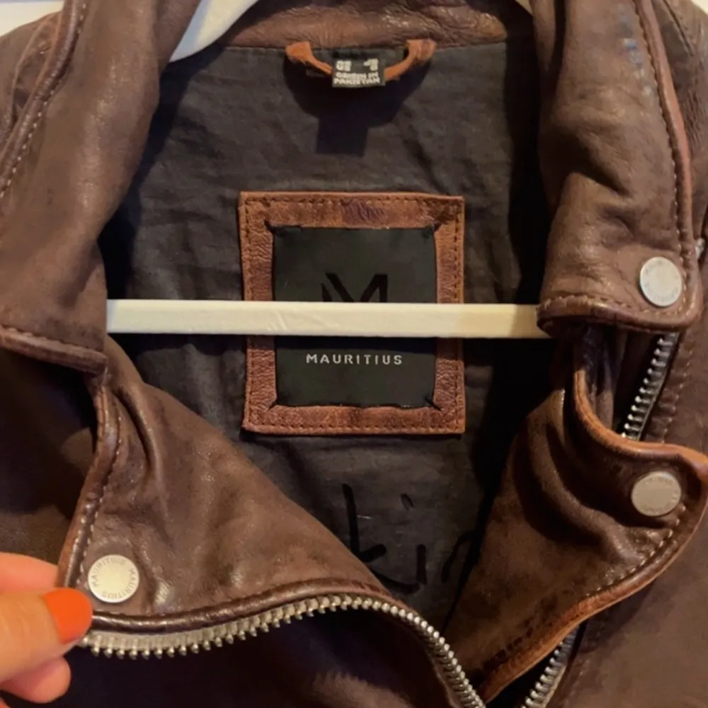 Mauritius leather jacket - Image 4