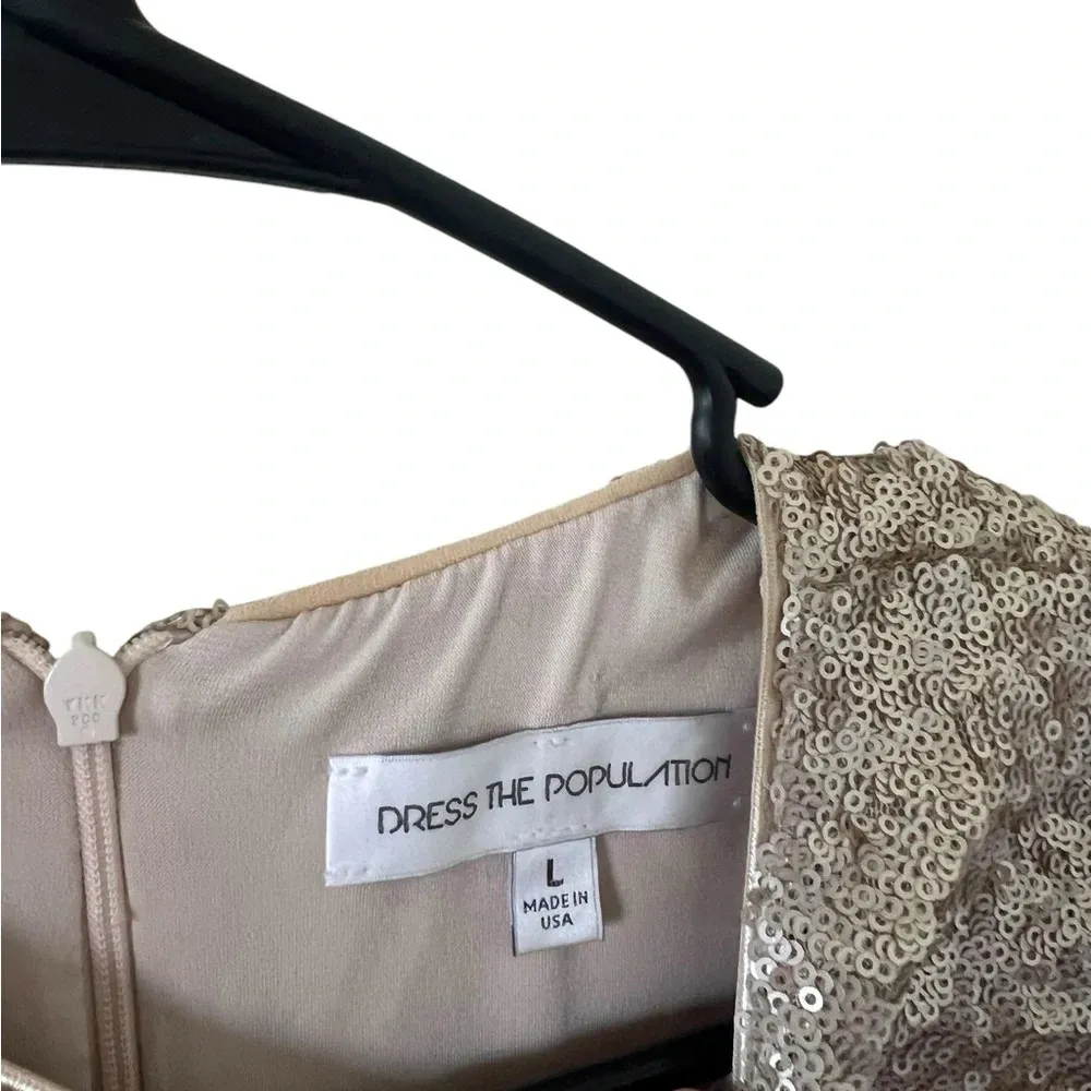 Dress the population Ryan Sequin Dress (Altered) - Image 7