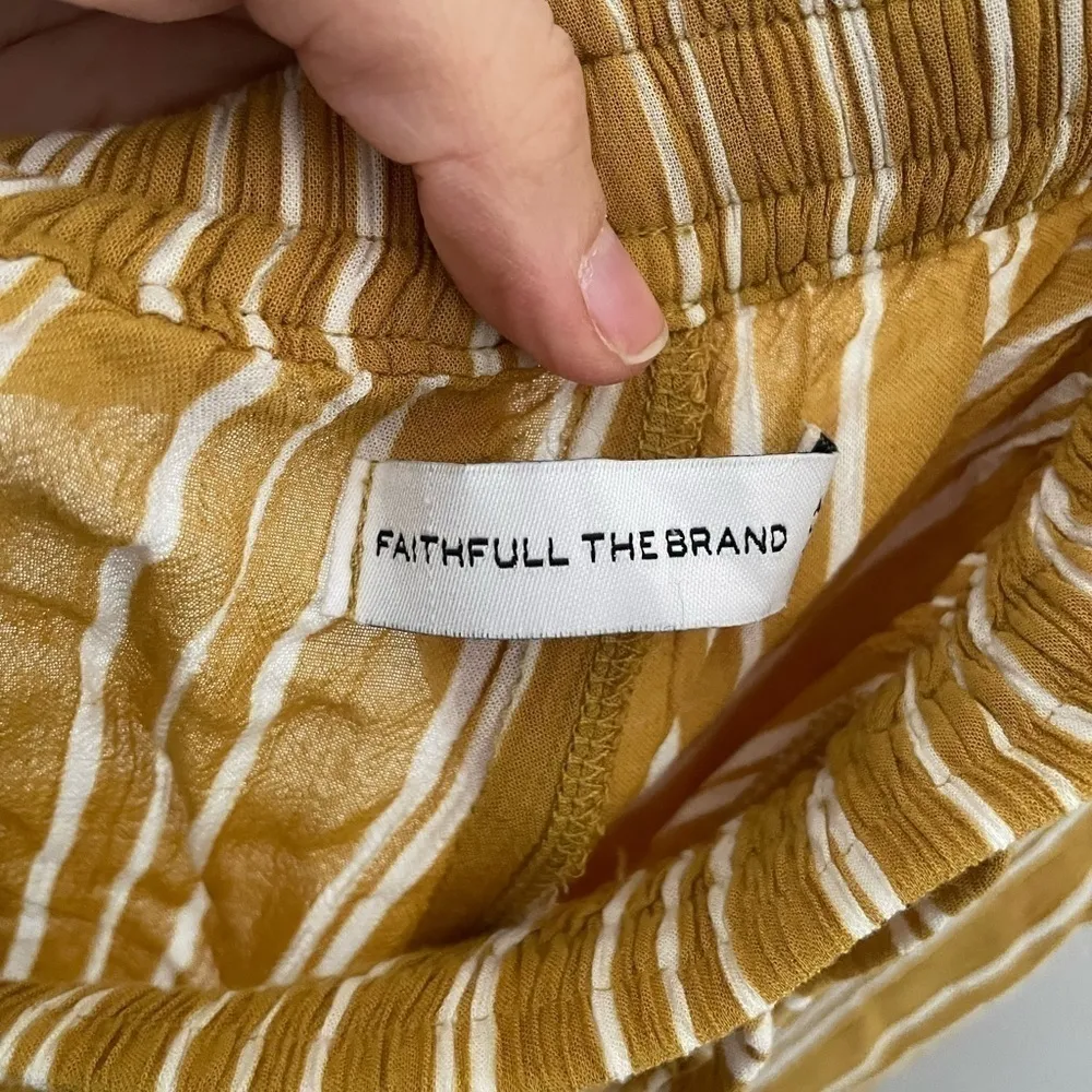 Faithfull the Brand Bisou Pant Roy Stripe size USA 8/ large - Image 7