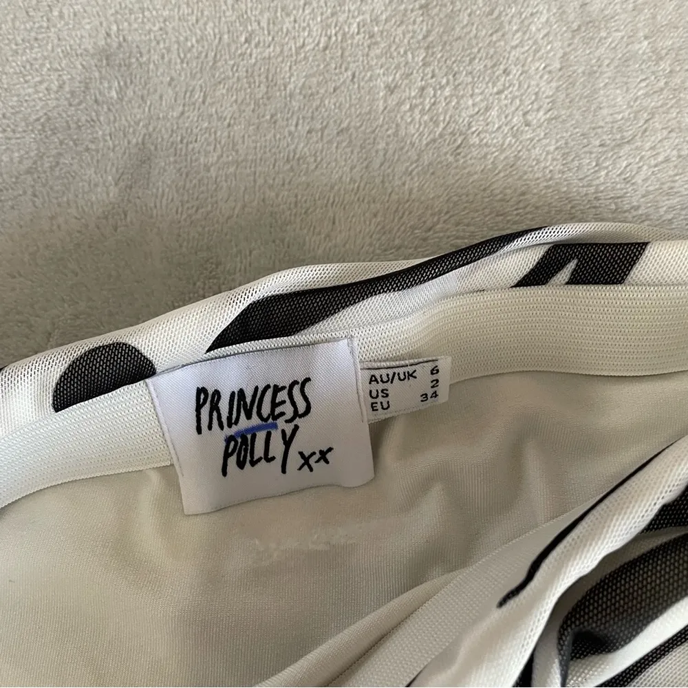 zebra mesh mini skirt - Image 4