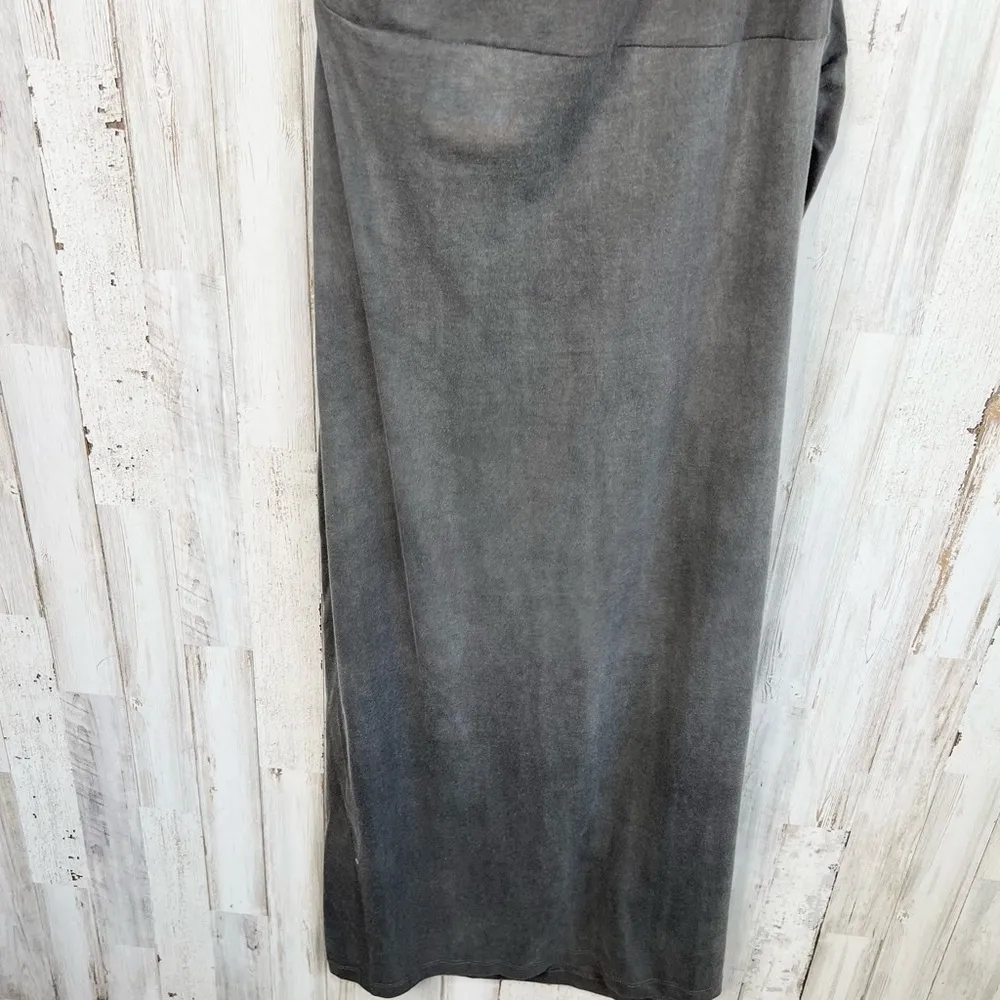 Topshop Women's Sleeveless Gray Side Cut Out T Shirt Dress Size M 8-10 - Image 8