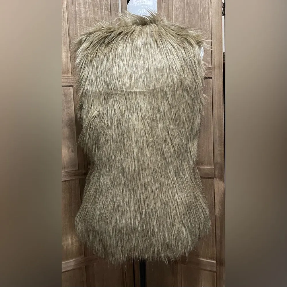 Donna Salyers’ FABULOUS FURS (100% faux). Tan Size XS - Image 2