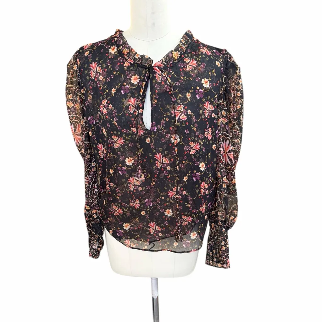 Misa Siena Chiffon Top size small - Image 3