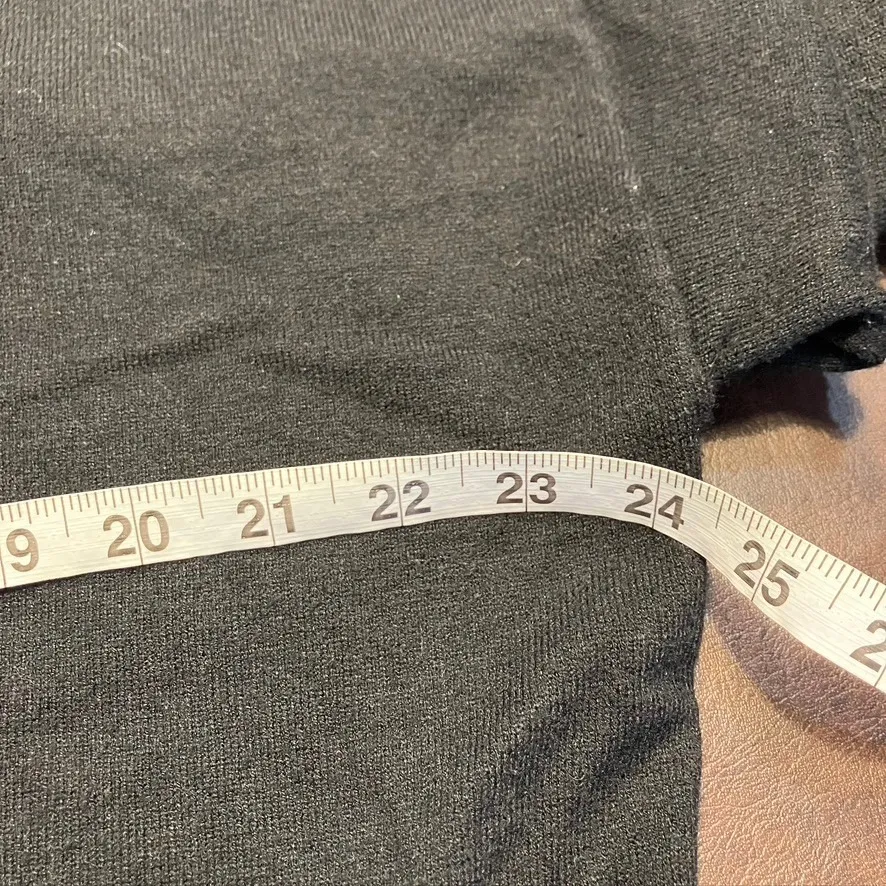 Evereve Women's Black Knit Hoodie Sweater Dress Size L‎ Loungewear Casual - Image 10