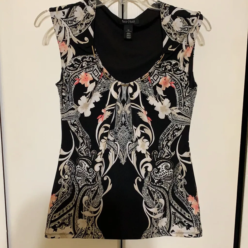 White House black market blouse - Image 2