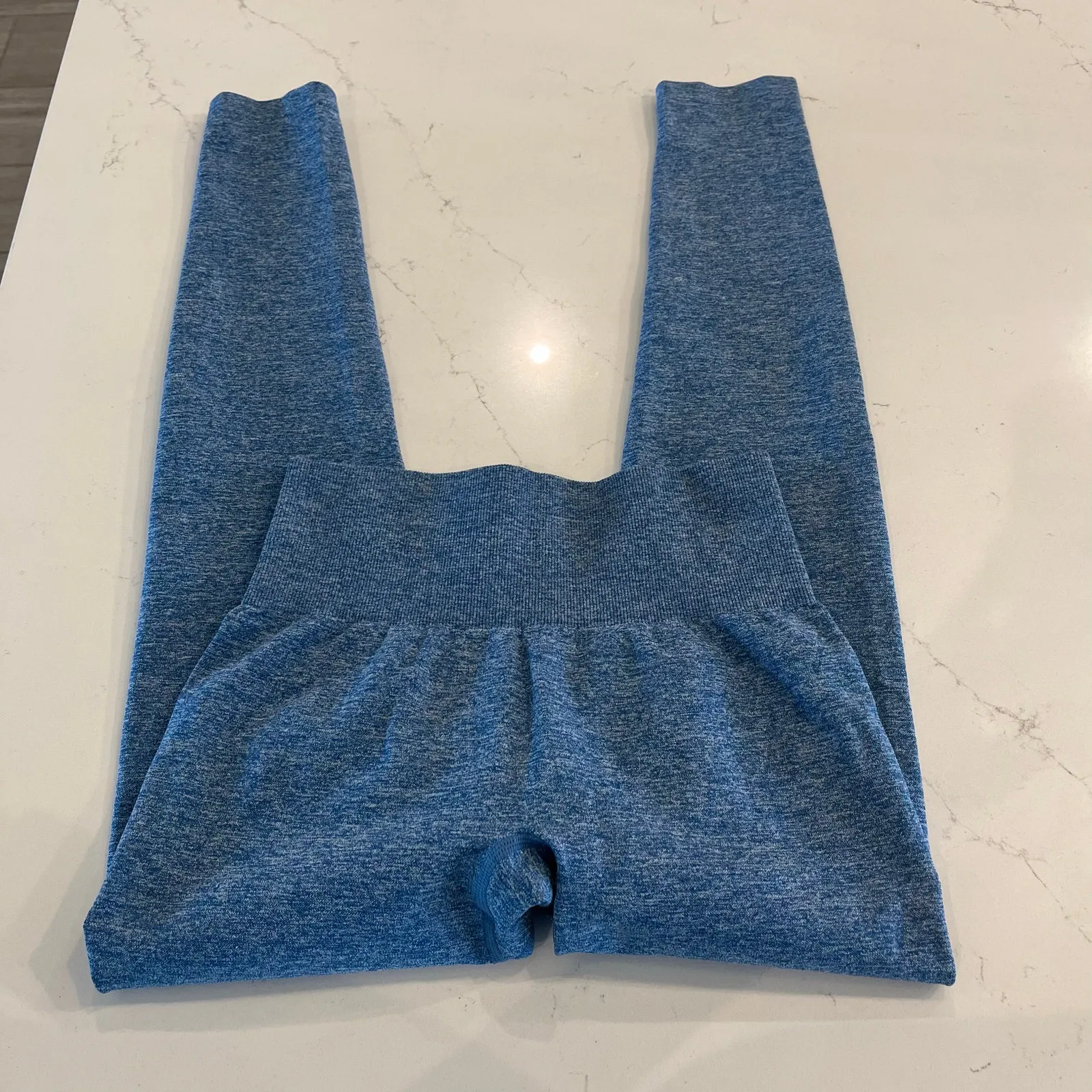 NVGTN Blue Scrunch Seamless Leggings Size Small‎ - Image 5
