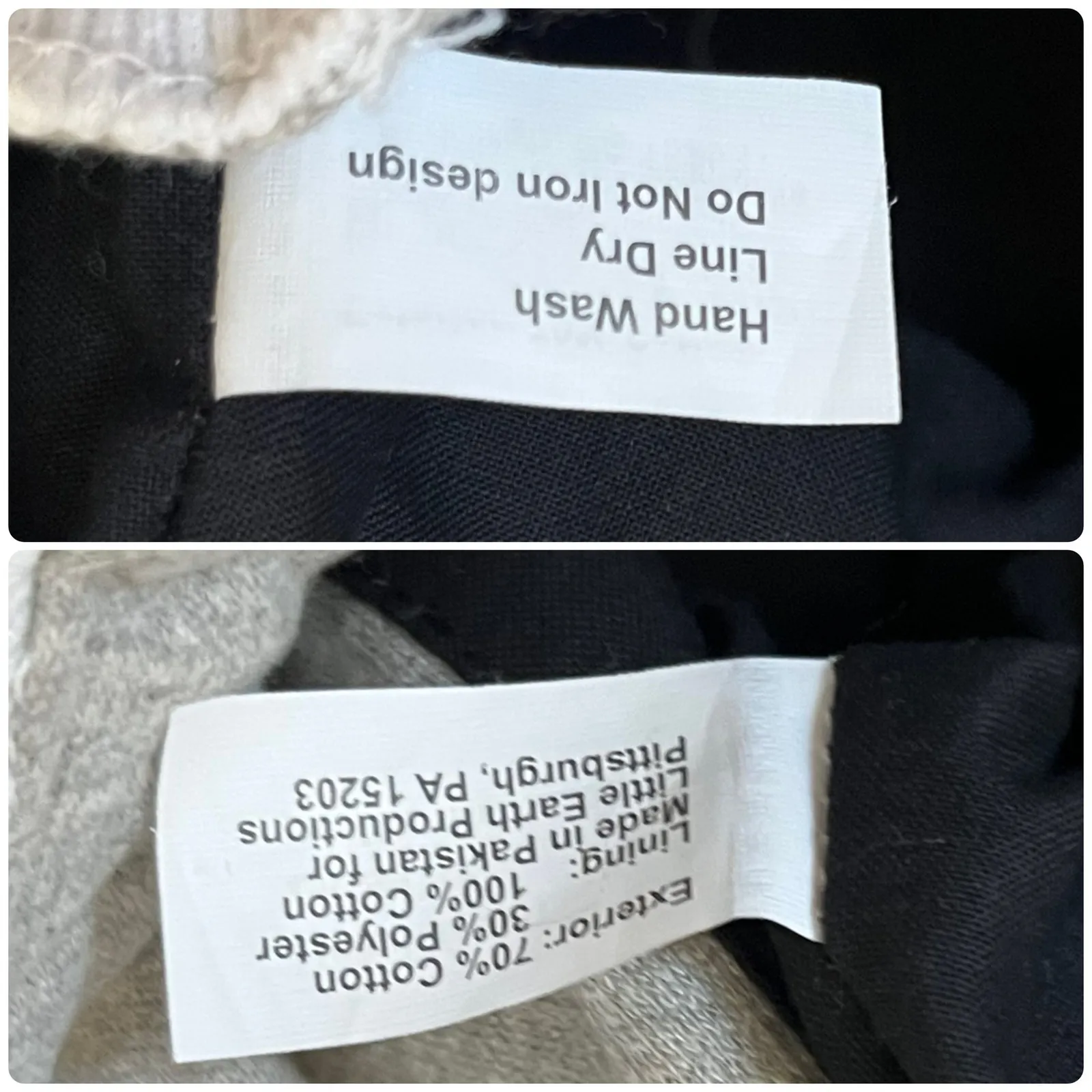 The NFL Patriots Embroidered Appliqué Cotton Hoodie Purse Kangaroo Pocket Gray - Image 13