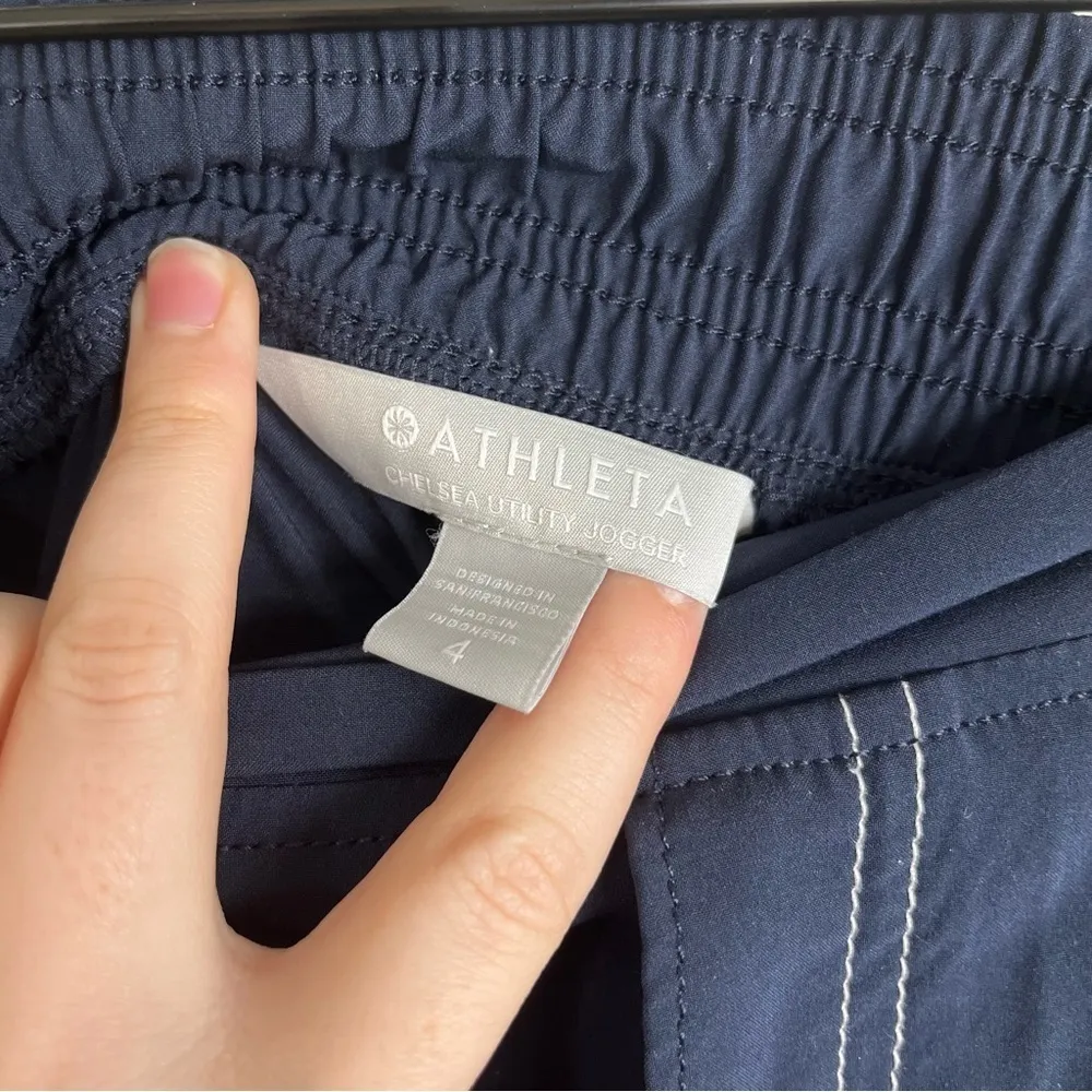 Athleta Chelsea Utility Jogger Navy Size 4 - Image 6