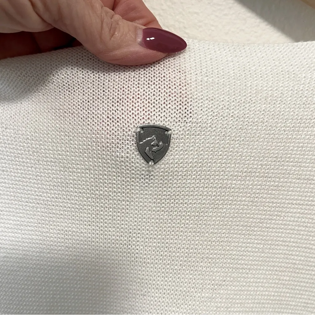 KUHL Women’s White Geneva Pullover V-Neck Sweater XS - Image 9