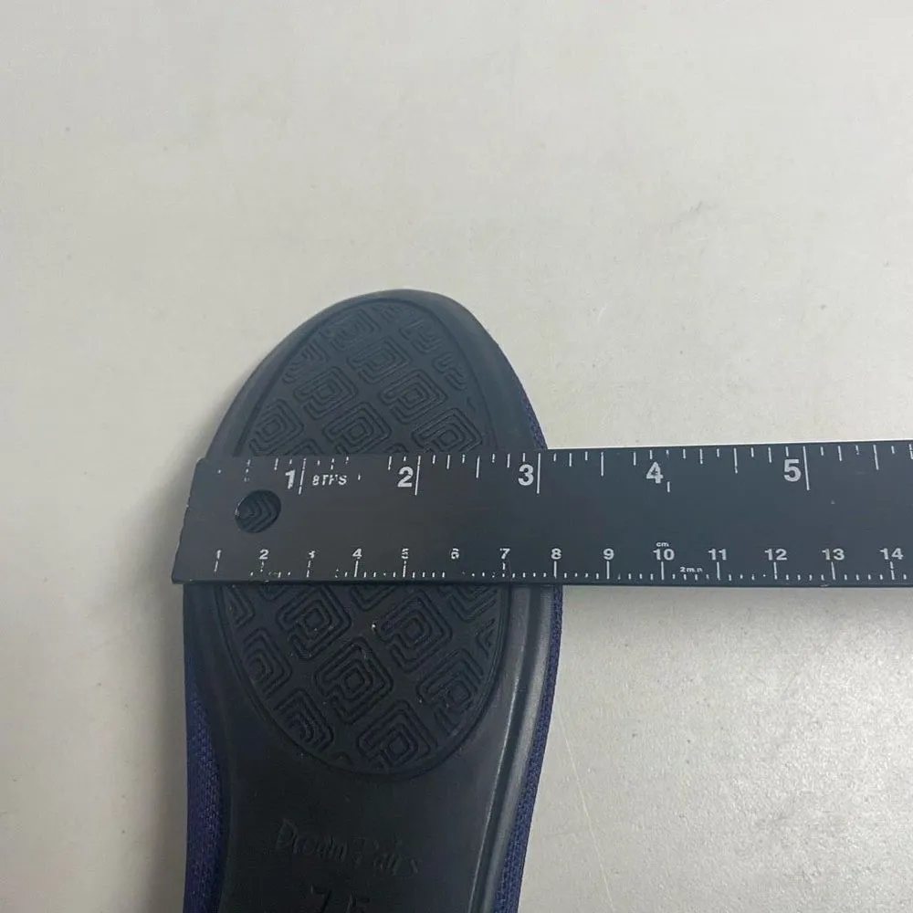 DREAM PAIRS Women’s Flats Slip On Navy Shoes Pointed Toe Size 7.5 New No‎ Box - Image 7