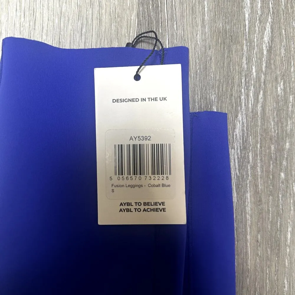 AYBL Cobalt Blue Fusion Leggings NEW - Image 6