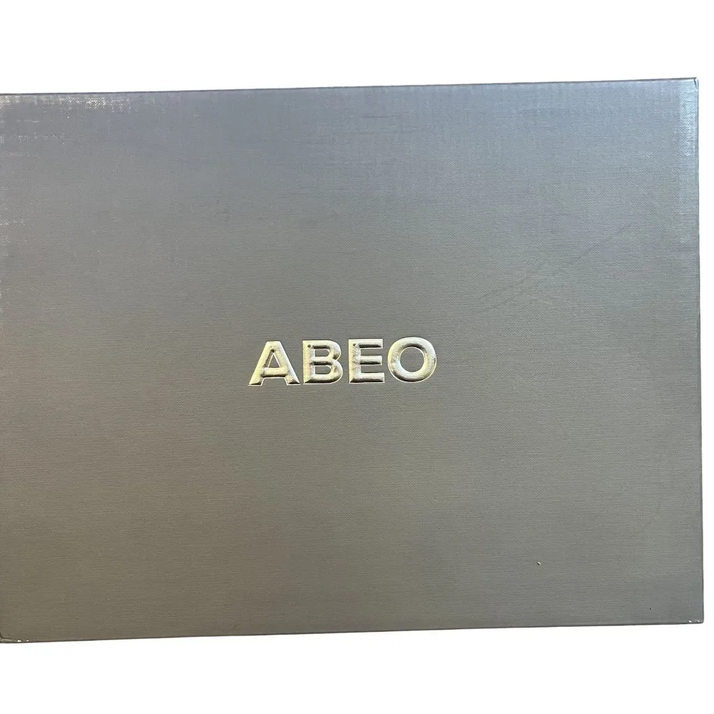 $150 NIB ABEO 8.5 Devyn Sandal Wedge Metatarsal Orthotic Neutral Solstice Buckle Gold - Image 9