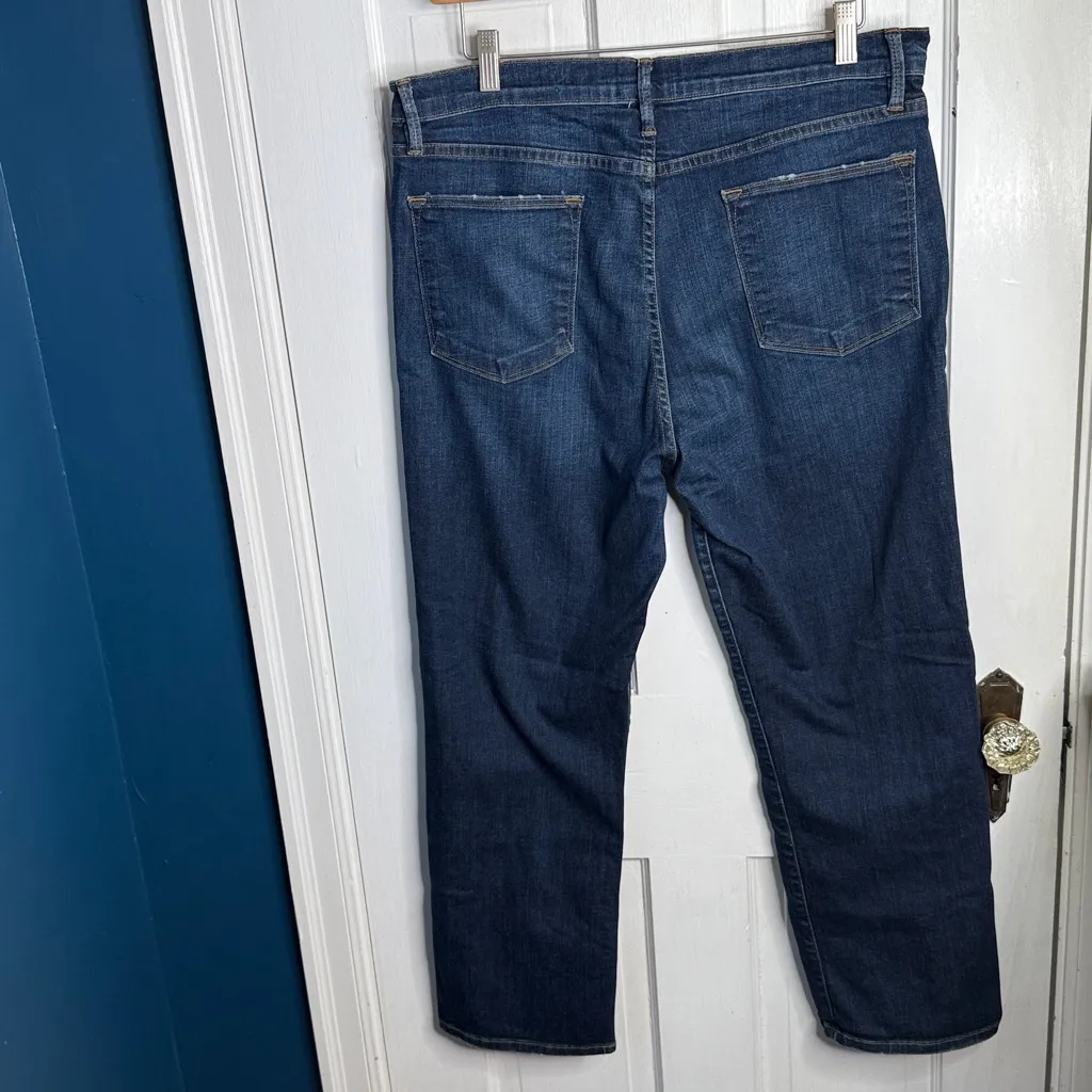 FRAME Meribel The Modern Pocket High-Rise Crop Jeans W1884 Sz 31 - Image 7