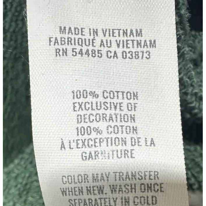 Aerie Oversize Green Sweatshirt Medium Women's Cozy Lounge Pullover Warm - Image 4