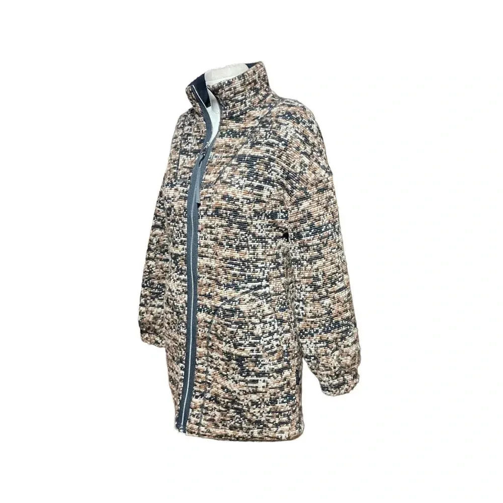 Varley‎ Romar Jacket in Brown Speckle Size XXS - Image 6