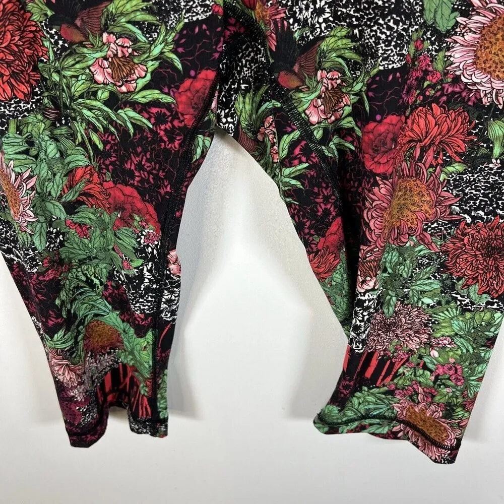 Lululemon Size 10 Wunder Under HR Crop 1/2 Tight 17" ~ Luxtreme‎ Zen Garden - Image 5